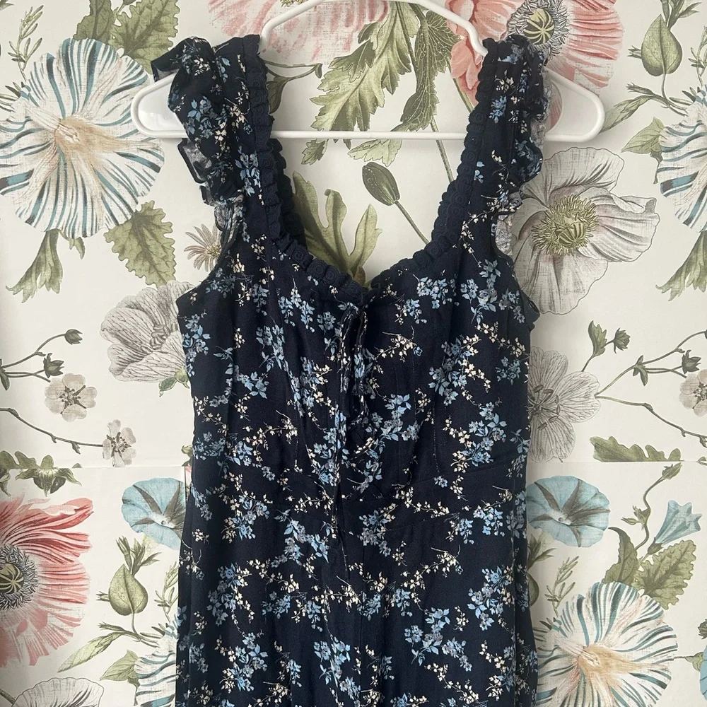 Women's Floral Sleeveless Jumpsuit